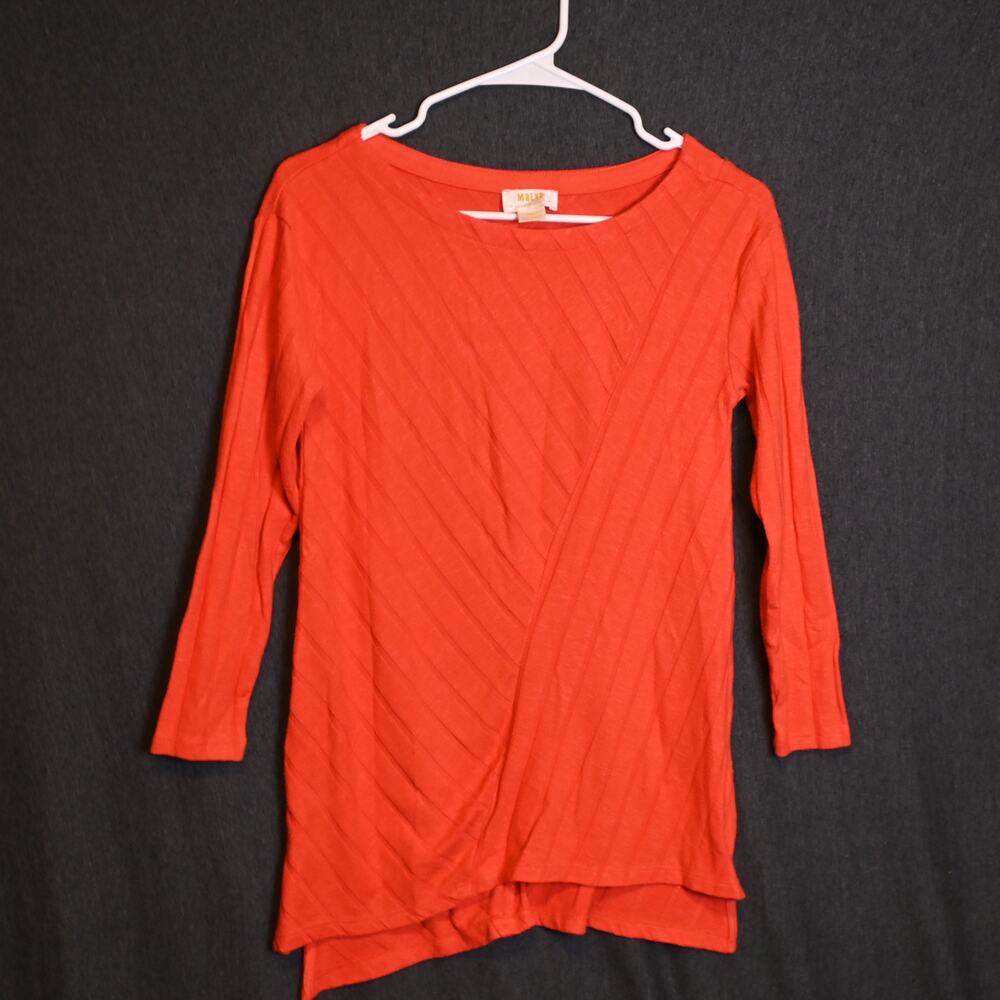 Maeve by Anthropologie Women's XS Devine Soft Knit Asymmetrical Tunic Top